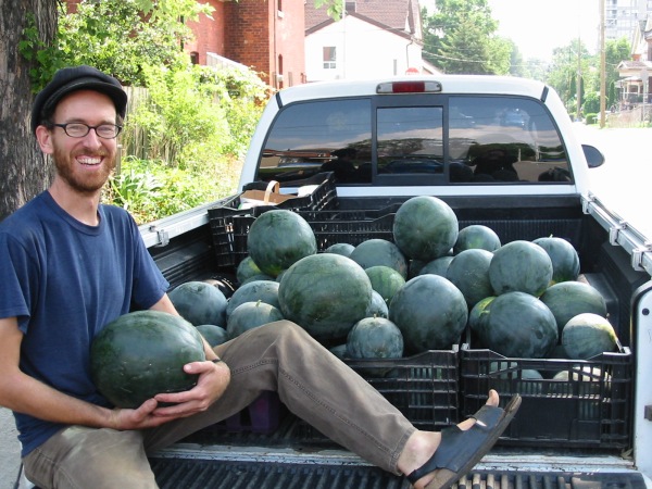 Backyard-Harvest-Watermelons